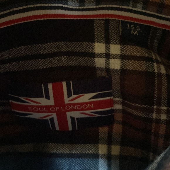 Soul of London Men’s plaid shirt - Picture 6 of 6